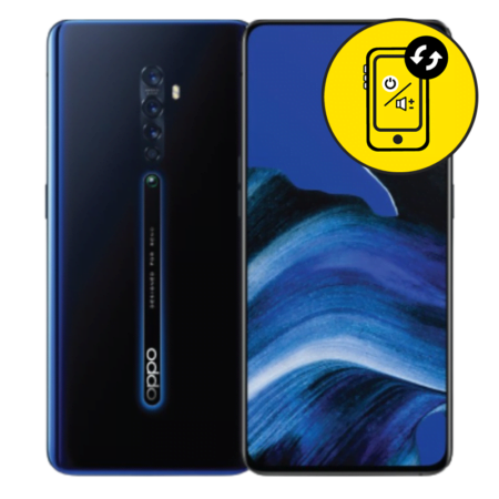 Oppo Reno 2 Black Power And Volume Button Replacement