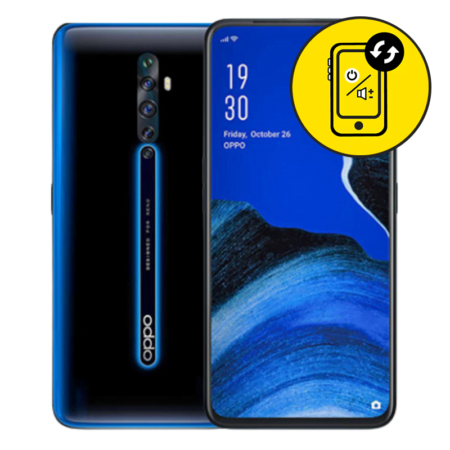 Oppo Reno 2z Black Power And Volume Button Replacement