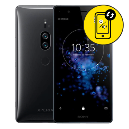 Sony XZ2 Premium Black Power And Volume Button Replacement