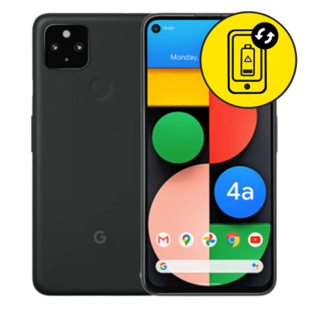 Google Pixel 4A 5G Black Battery Replacement