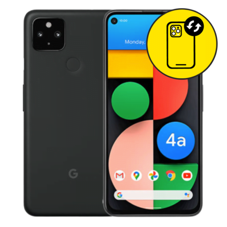 Google Pixel 4A 5G Black Camera Lens Replacement