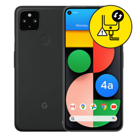 Google Pixel 4A 5G Black Charging Port Replacement