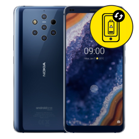 Nokia 9 Pureview Black Battery Replacement