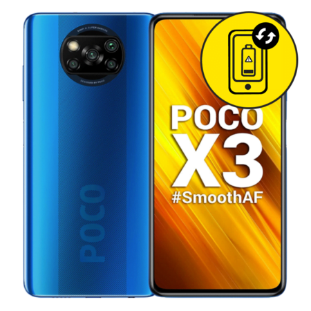 Xiaomi Poco X3 Blue Battery Replacement