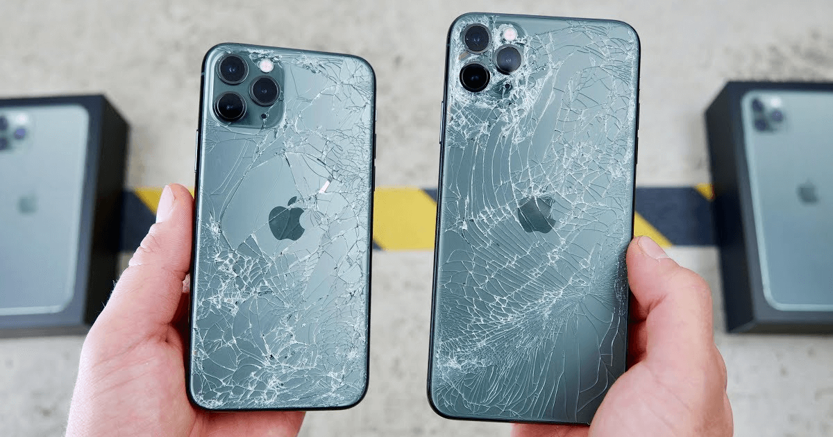 iPhone Back Glass Crack 