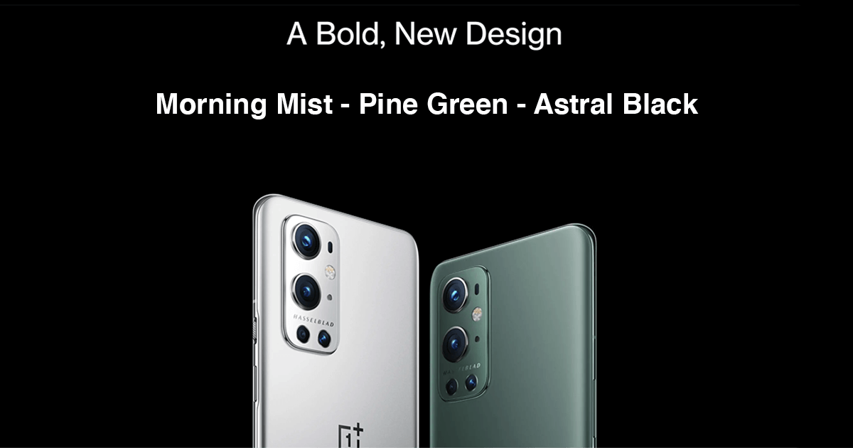 OnePlus 9 Pro Color Banner