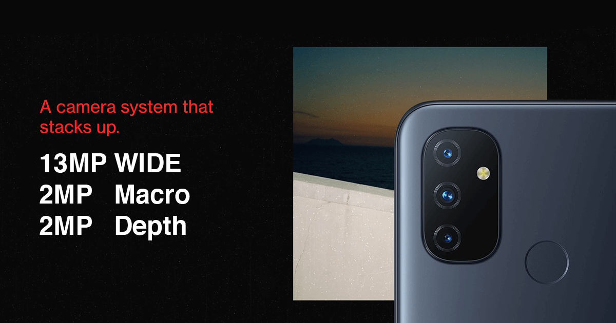 OnePlus Nord N100 Camera Banner