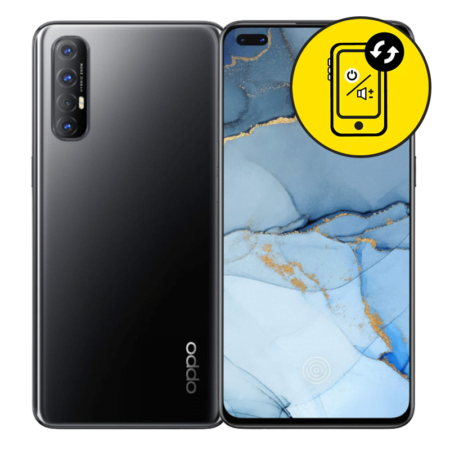 Oppo Reno 3 Pro Black Power And Volume Button Replacement