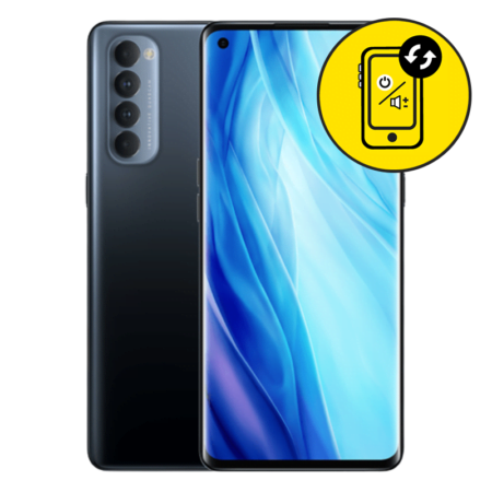 Oppo Reno 4 Pro Black Power And Volume Button Replacement