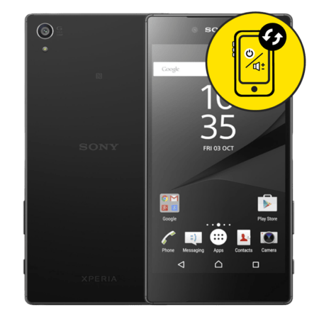 Sony XA Black Power And Volume Button Replacement