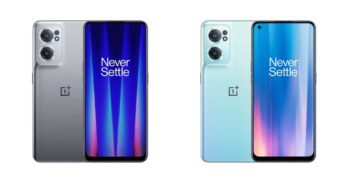 OnePlus Nord 2T جميع الألوان