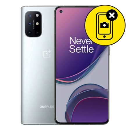 OnePlus 8T Silver Camera Removal Service