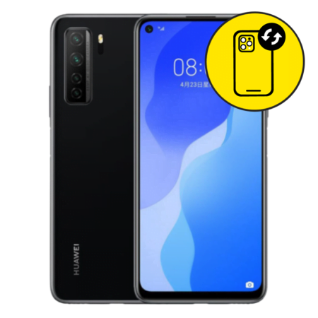 Huawei Nova 7SE Black Camera Lens Replacement