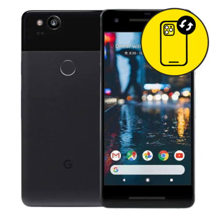 Google Pixel 2 Black Camera Lens Replacement