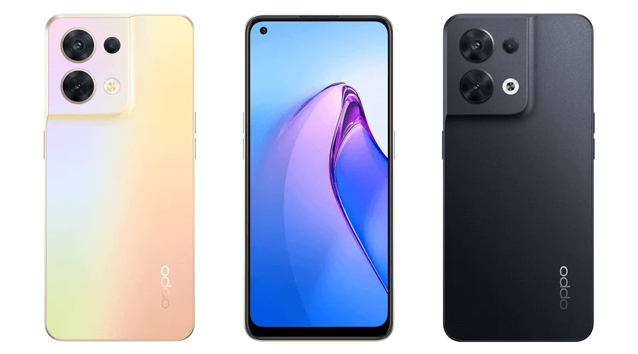 Oppo Reno 8 All Colors