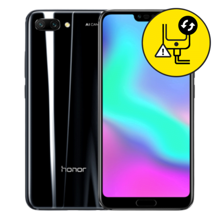 Huawei Honor 10 Black Charging Port Replacement