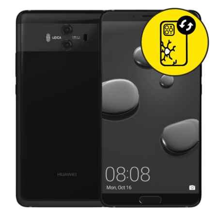 Huawei Mate 10 Black Back Glass Replacement