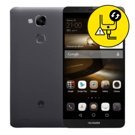 Huawei Mate 7 Black Charging Port Replacement