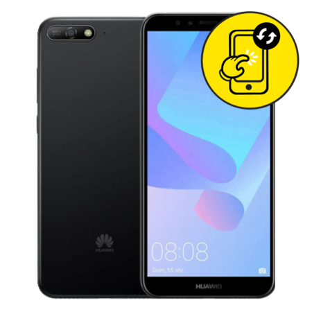 Huawei Y6 Pro 2018 Black LCD Replacement