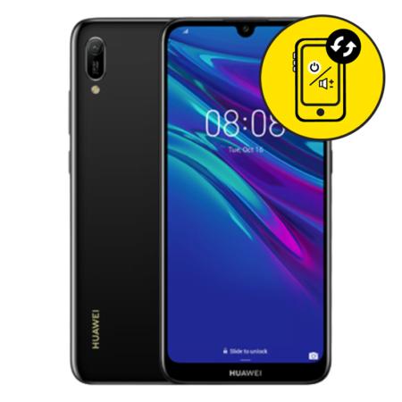 Huawei Y6 Pro 2019 Black Power And Volume Button Replacement