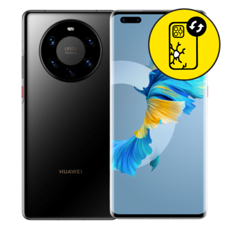 Huawei Mate 40 Pro Black Back Glass Replacement