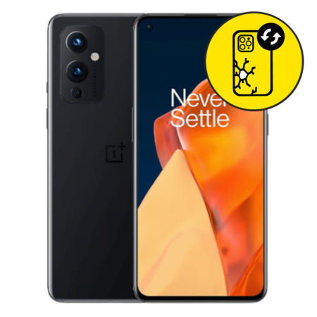 OnePlus 9 Black Back Glass Replacement