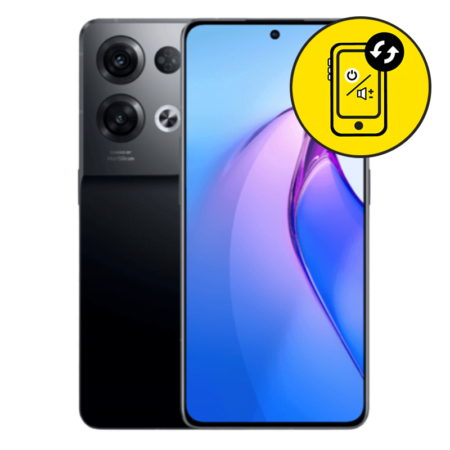 Oppo Reno 8 Pro Black Power And Volume Button Replacement