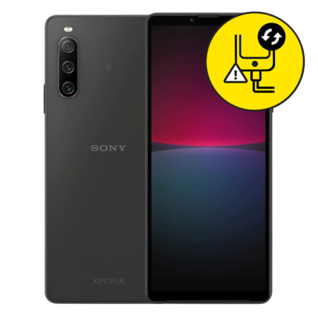 Sony XPERIA 10 IV Black Charging Port Replacement