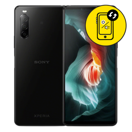 Sony XPERIA 10 ii Black Power And Volume Button Replacement