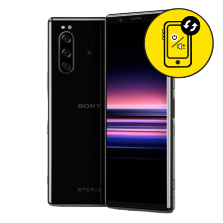 Sony XPERIA 5 Black Power And Volume Button Replacement