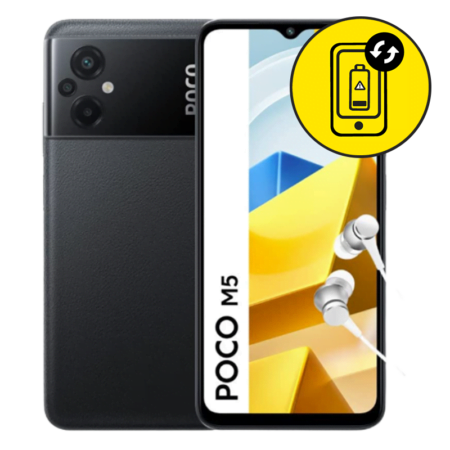 Xiaomi Poco M5 Black Battery Replacement