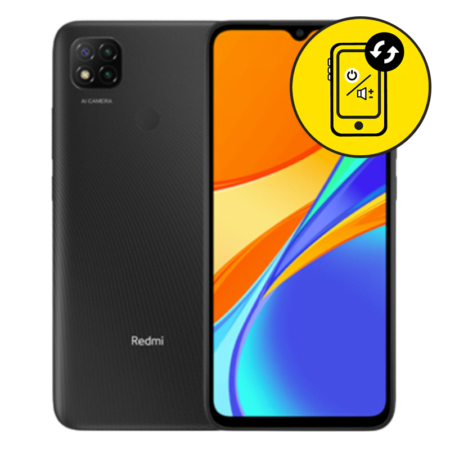 Xiaomi Redmi 9C Black Power And Volume Button Replacement