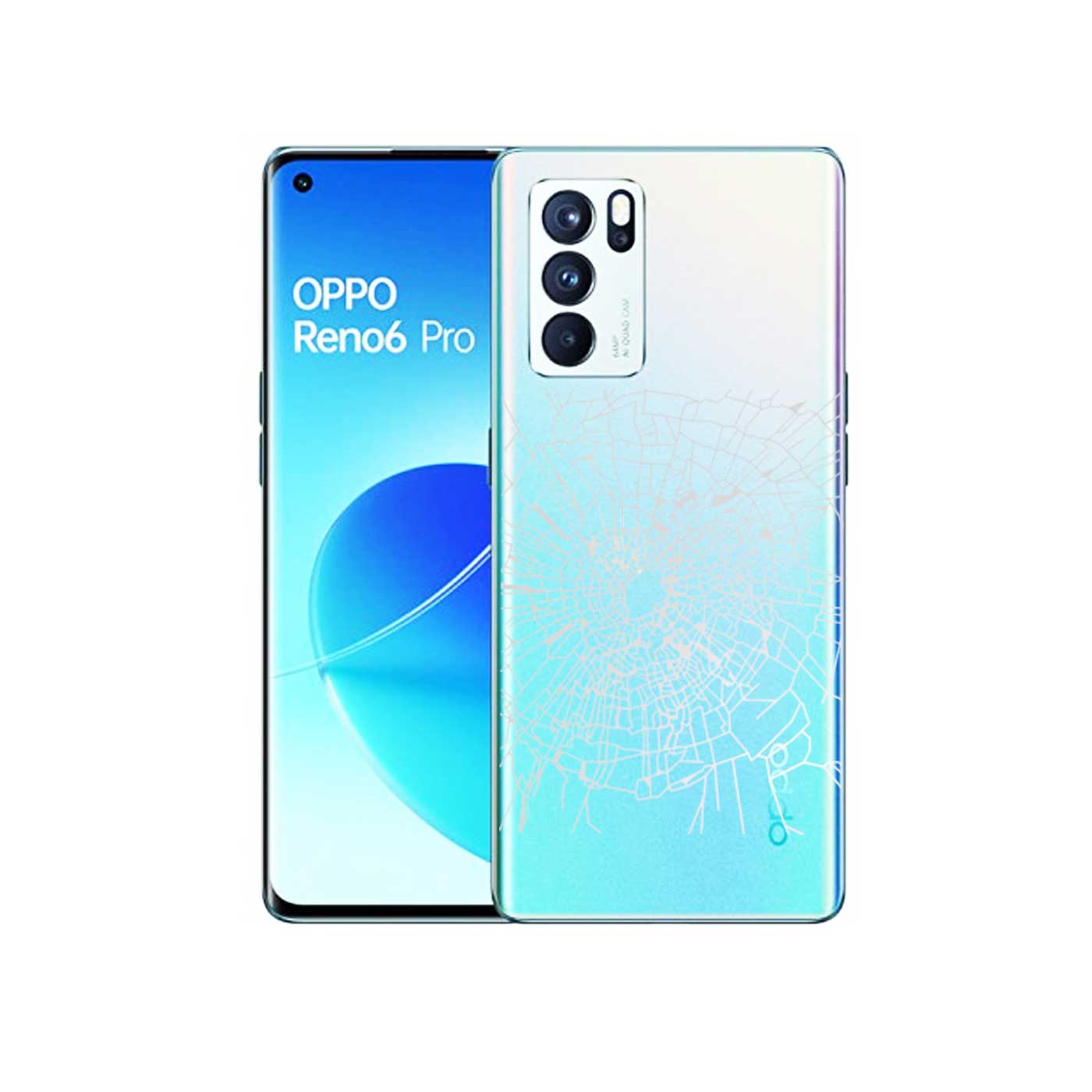 oppo reno 6 back glass price