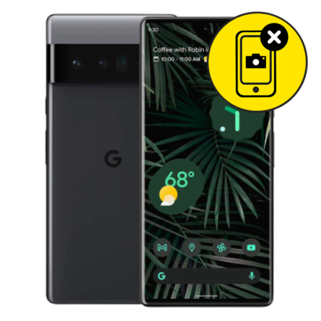 Google Pixel 6 Pro Black Camera Removal Service