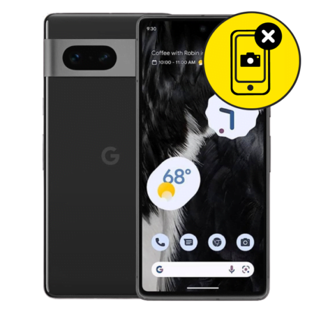 Google Pixel 7 Black Camera Removal Service