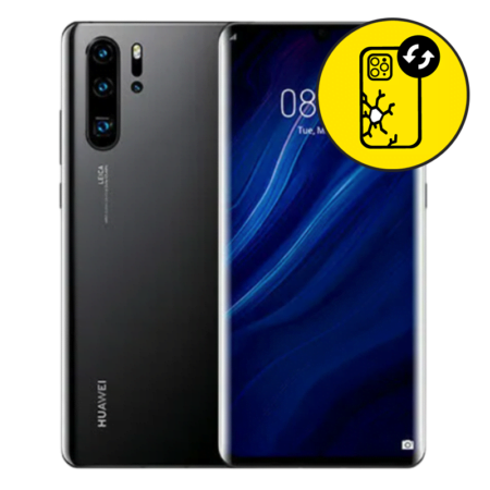 Huawei P30 Pro Black Back Glass Replacement