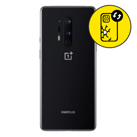 OnePlus 8 Pro Black Back Glass Replacement