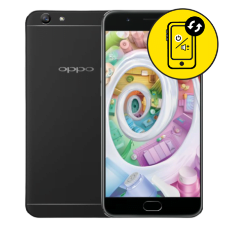 Oppo F1S Black Power And Volume Button Replacement