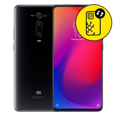 Xiaomi 9T Pro Black Back Glass Replacement