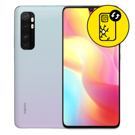 Xiaomi Note 10 Lite Black Back Glass Replacement