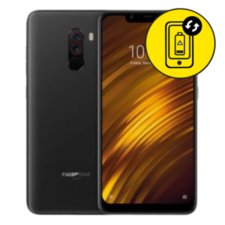 XIaomi Pocophone F1 Black Battery Replacement