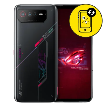 Asus ROG Phone 6 Black Power And Volume Button Replacement