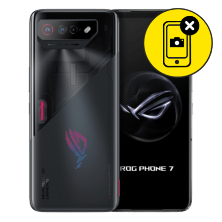 Asus ROG Phone 7 Black Camera Removal Service