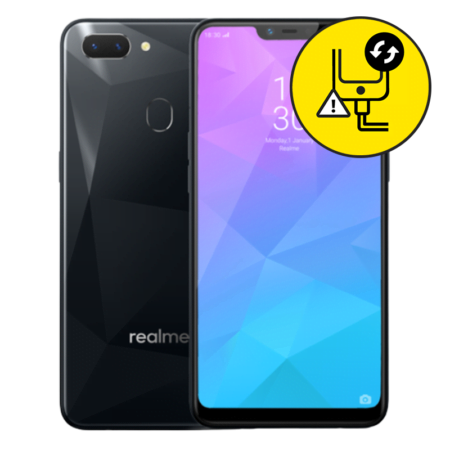 Realme 2 Black Charging Port Replacement