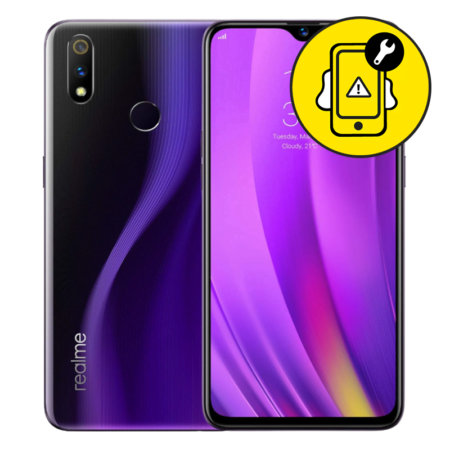 Realme 3 Pro Black Water Damage Repair