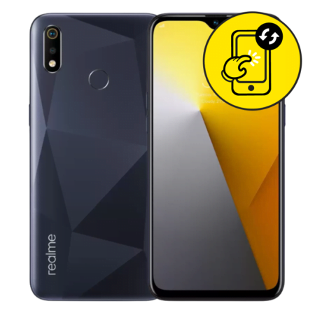 Realme 3i Black LCD Replacement