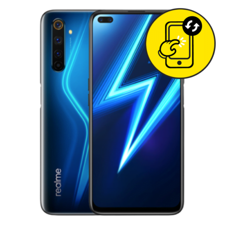 Realme 6 Pro Blue LCD Replacement