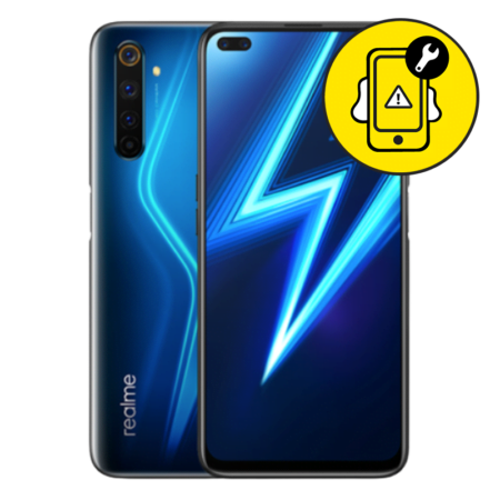 Realme 6 Pro Blue Water Damage Repair