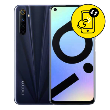 Realme 6i Black LCD Replacement