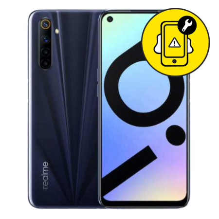 Realme 6i Black Water Damage Repair